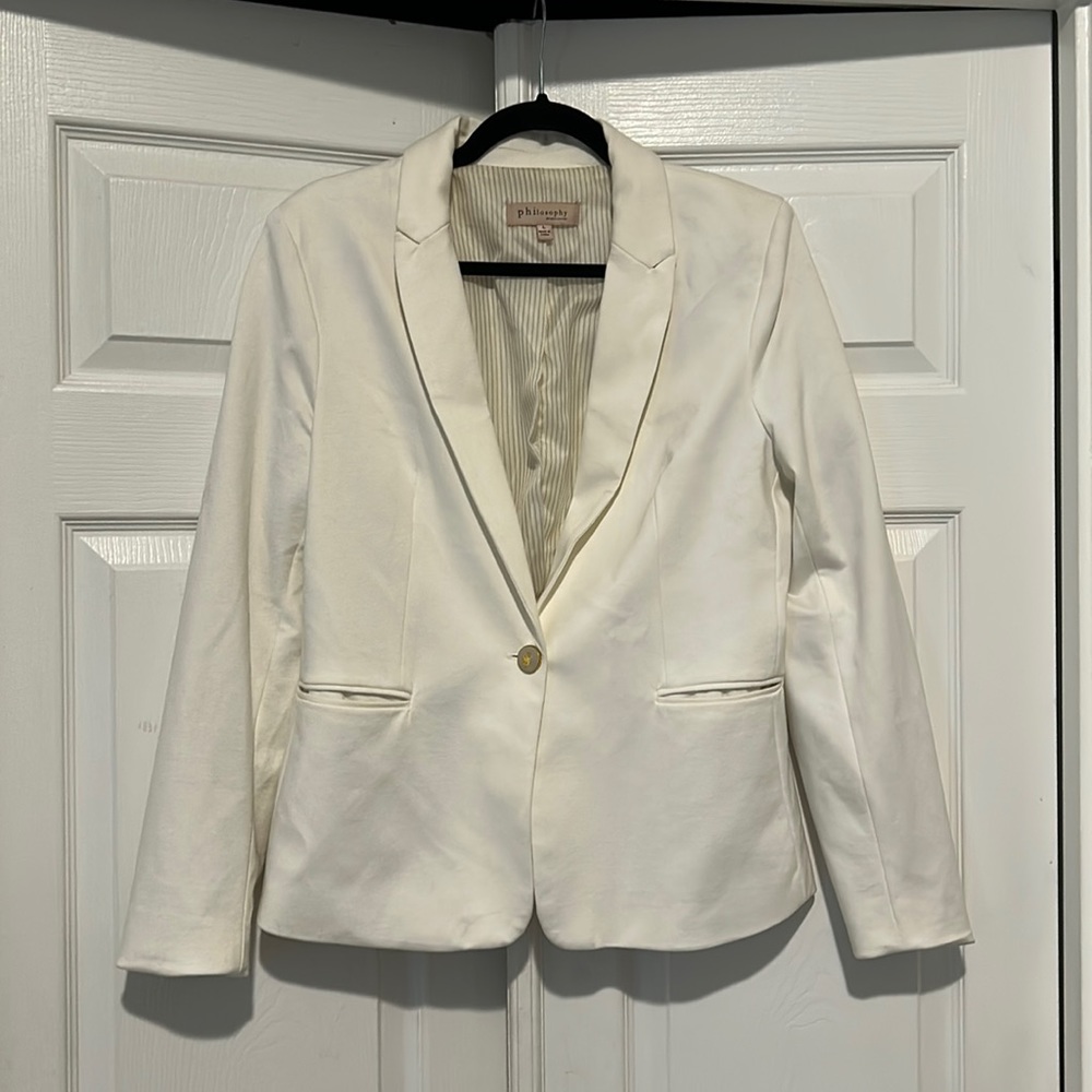 Women’s Cream Blazer